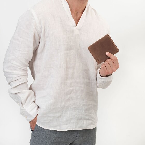 Redolz Leather Essentials HF Geldbörse RFID Leder 9,5 cm