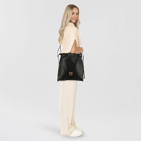 PINKO Slouchy Schultertasche Leder 31 cm