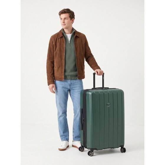 Delsey Paris Longitude 4 Rollen Trolley 76 cm mit Dehnfalte