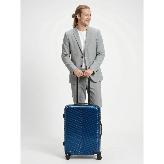 Redolz Essentials 18 4 Rollen Trolley 66 cm mit Dehnfalte