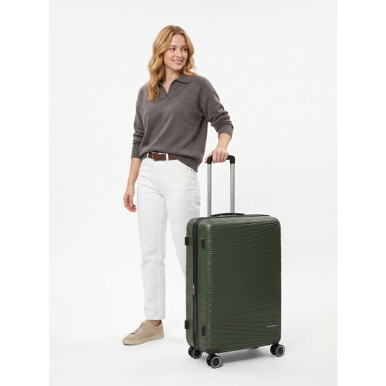 Franky Dallas 3.0 4 Rollen Trolley M 65 cm mit Dehnfalte