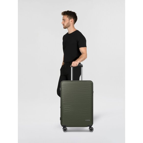 Franky Dallas 3.0 4 Rollen Trolley M 65 cm mit Dehnfalte