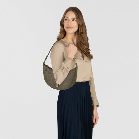 POLO RALPH LAUREN Polo ID Schultertasche Leder 26 cm