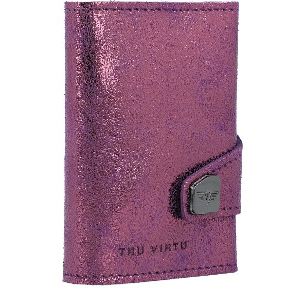 Tru Virtu Click & Slide Kreditkartenetui RFID Leder 6,5 cm