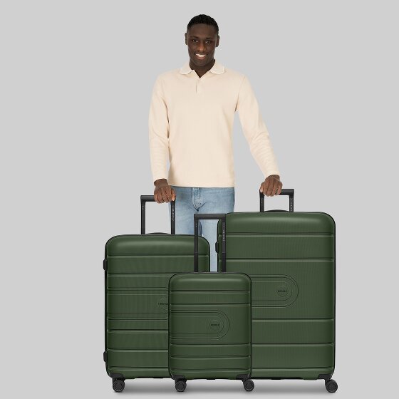 Redolz Essentials 11 4 Rollen Kofferset 3-teilig mit Dehnfalte