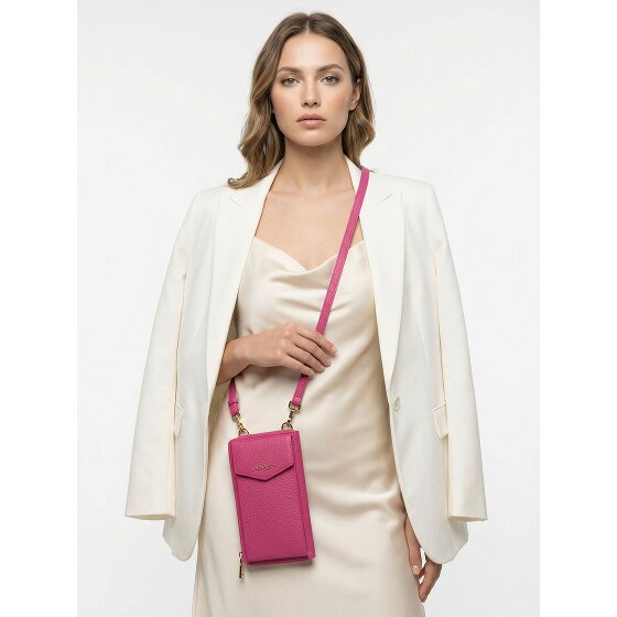 Lazarotti Bologna Leather Zip-Around Geldbörse Handytasche Leder 19 cm