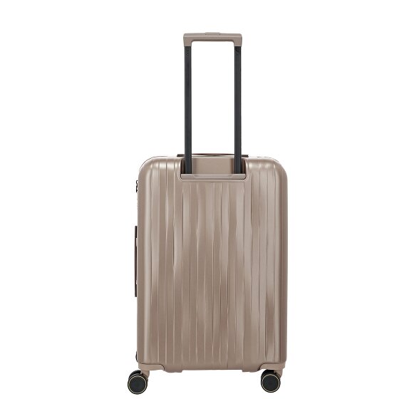 Travelite Barbara Novelty 4 Rollen Trolley 65 cm mit Dehnfalte