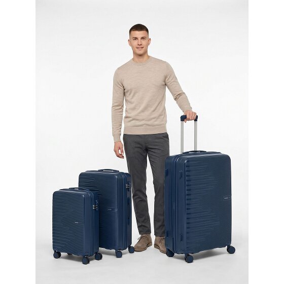 Travelite Pacific 4 Rollen Kofferset 3-teilig