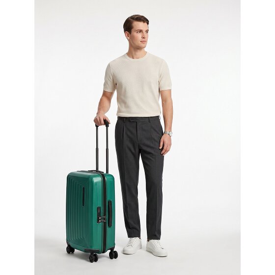 Samsonite Nuon 4 Rollen Kabinentrolley 55 cm mit Dehnfalte