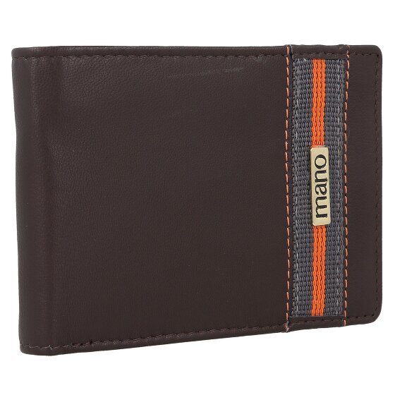 mano Don Leonardo Geldbörse RFID Leder 12 cm