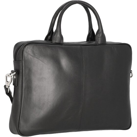 Dermata Aktentasche Leder 39 cm Laptopfach
