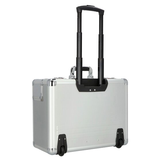 Dermata 2 Rollen Pilotentrolley 37 cm Laptopfach