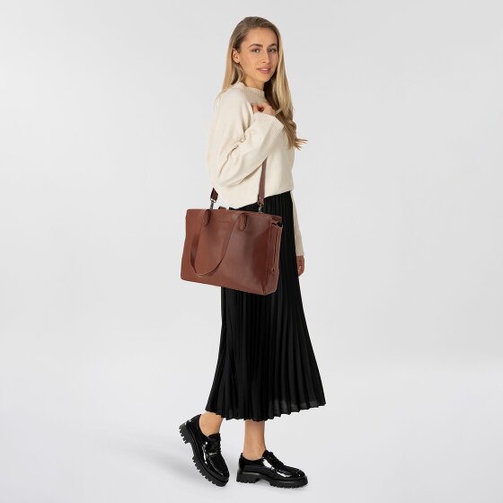 Plevier Power Shopper Tasche Leder 41 cm Laptopfach
