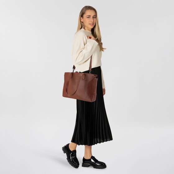 Plevier Power Shopper Tasche Leder 41 cm Laptopfach