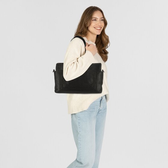 Cowboysbag Chained Barton Schultertasche Leder 40 cm