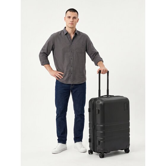 Redolz Pro ABS Medium+ 4 Rollen Trolley 65 cm mit Dehnfalte