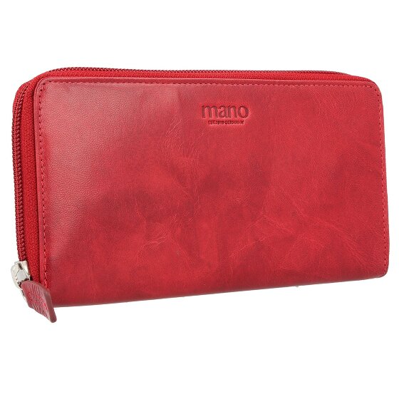 mano Donna Aurona Geldbörse RFID Leder 19 cm