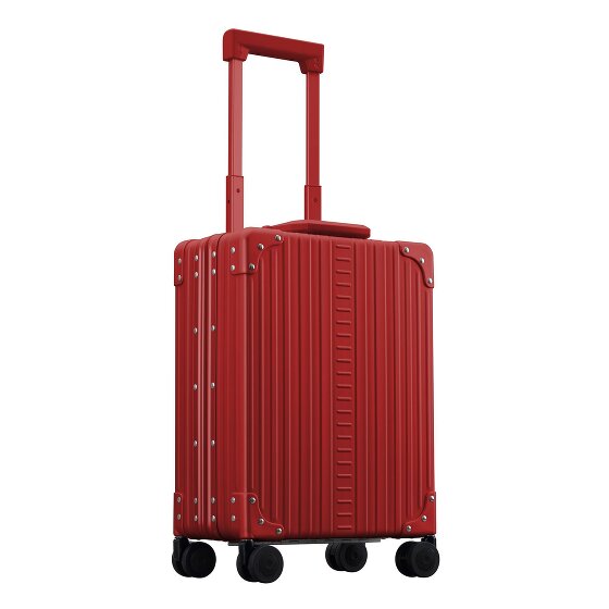 Aleon Business 4-Rollen Kabinentrolley Aluminium 50 cm Laptopfach