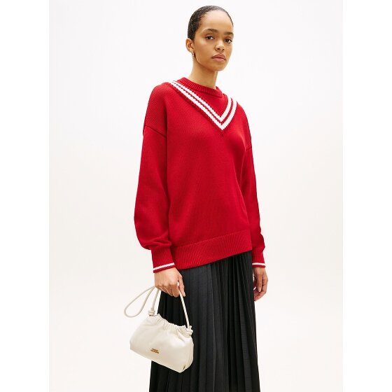 Tommy Hilfiger TH Soft Leather Umhängetasche Leder 20 cm