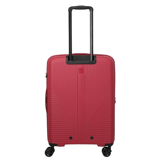 Travelite Air Stripe 4 Rollen Kofferset 3-teilig mit Dehnfalte