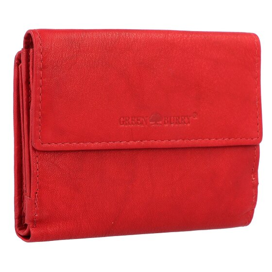 Greenburry Basic Geldbörse RFID Leder 13 cm