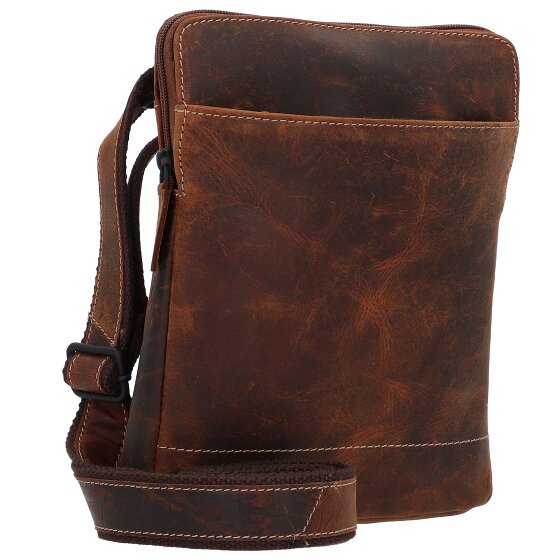 Jack Kinsky Baltimore 24 Umhängetasche Leder 19 cm