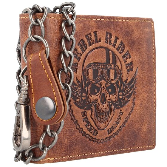Greenburry Rebel Rider Biker Geldbörse Leder 13 cm