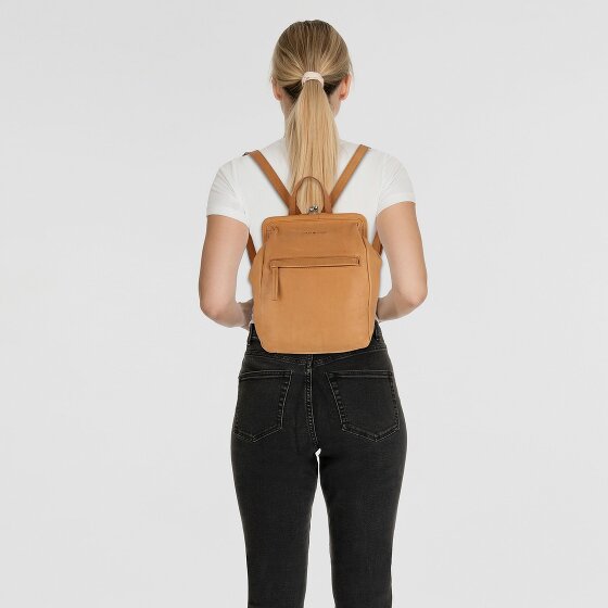 Greenburry Vintage washed City Rucksack Leder 27 cm