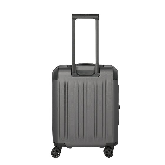 Travelite Dynamiic 4 Rollen Kabinentrolley 55 cm mit Dehnfalte