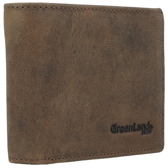 Greenland Nature Geldbörse RFID Leder 11,5 cm