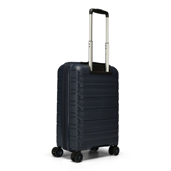 d&n Travel Line 4700 4 Rollen Kabinentrolley 55 cm mit Dehnfalte