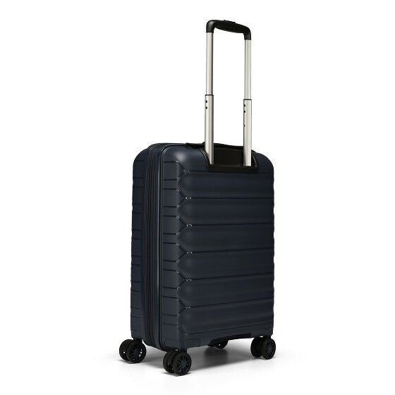 d&n Travel Line 4700 4 Rollen Kabinentrolley 55 cm mit Dehnfalte