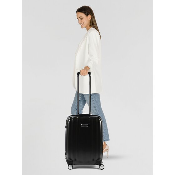 Samsonite Lite-Cube Dlx Chrome 4 Rollen Kabinentrolley 55 cm