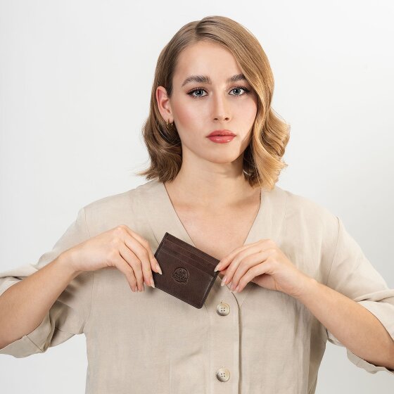 Farmhood Memphis Kreditkartenetui RFID Schutz Leder 10 cm