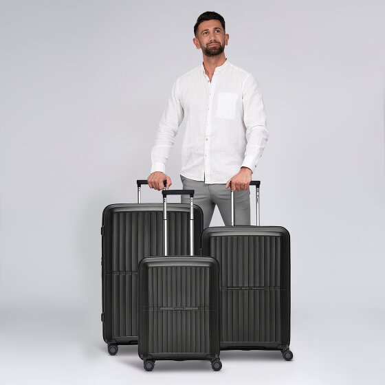 Pactastic Collection 01 4-Rollen Kofferset 3tlg. mit Dehnfalte