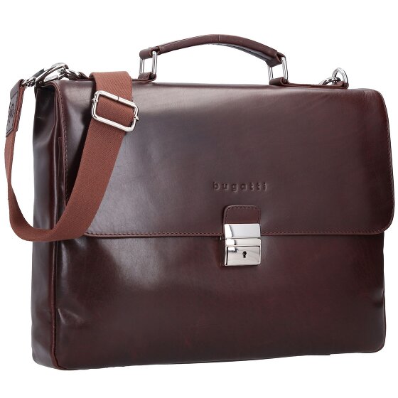 Bugatti Romano Messenger Leder 40 cm Laptopfach