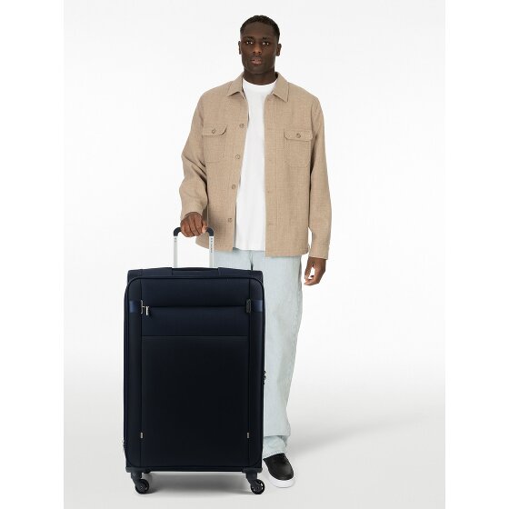 Samsonite Citybeat 4 Rollen Trolley 78 cm mit Dehnfalte