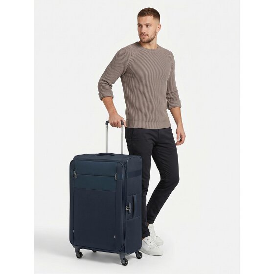 Samsonite Citybeat 4 Rollen Trolley 78 cm mit Dehnfalte