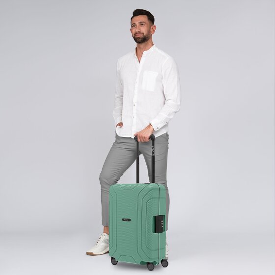 Redolz Essentials 15 4-Rollen Kabinentrolley 55 cm mit Dreipunkt-Verschluss