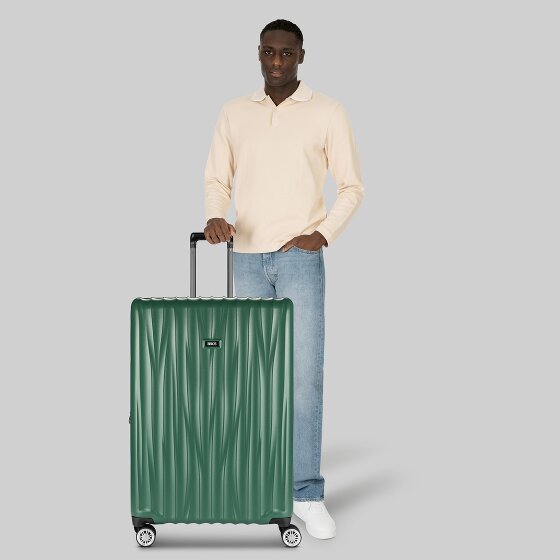 Bric's Cervia 2.0 4 Rollen Trolley L 77 cm mit Dehnfalte