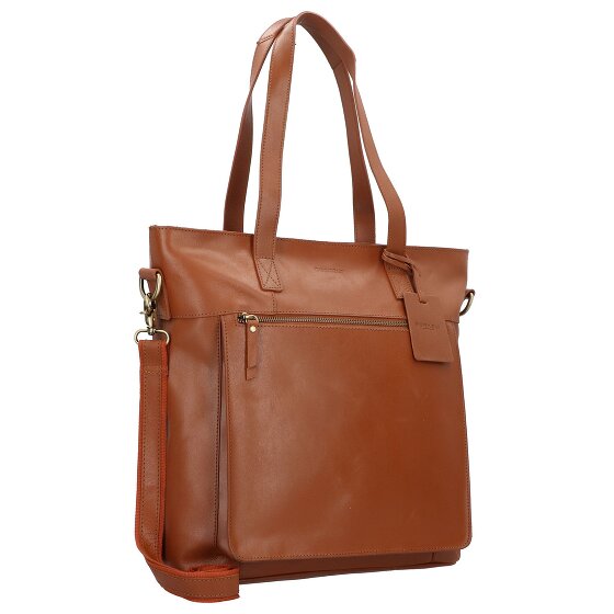 Burkely Vintage Jade Schultertasche Leder 36 cm Laptopfach