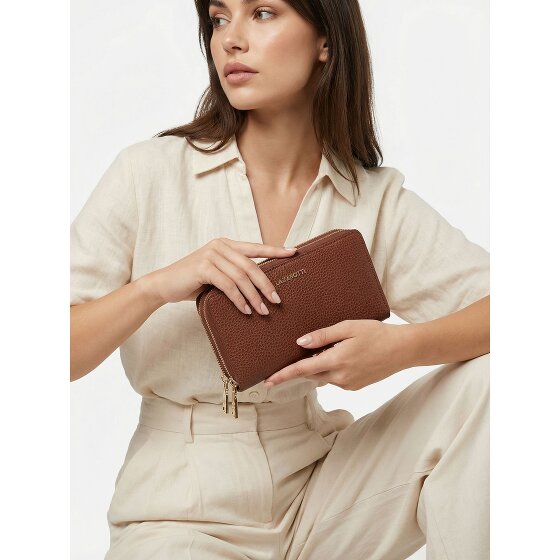 Lazarotti Bologna Leather XL Double Zip-Around Geldbörse RFID Leder 20 cm