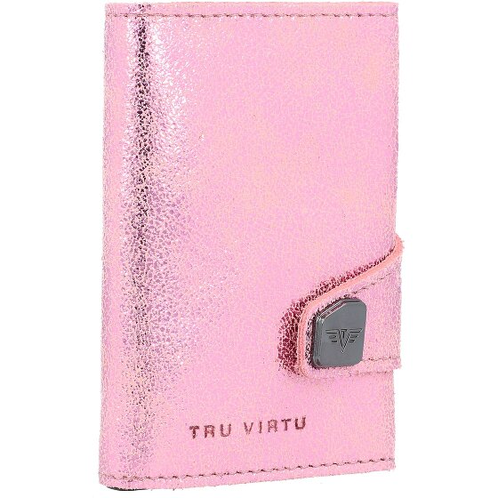 Tru Virtu Click & Slide Kreditkartenetui RFID Leder 6,5 cm