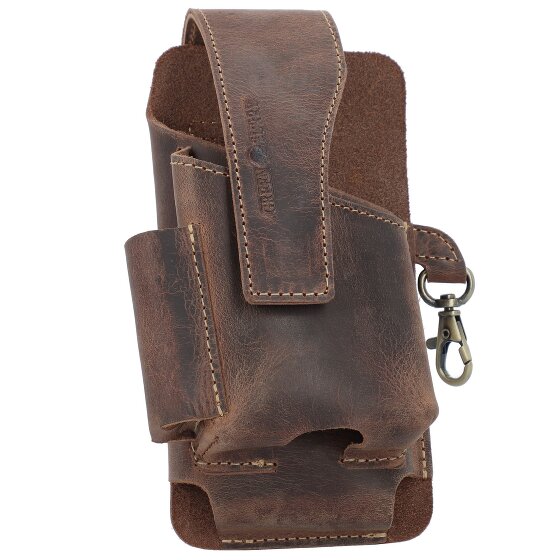 Greenburry Vintage Gürteltasche Leder 8 cm