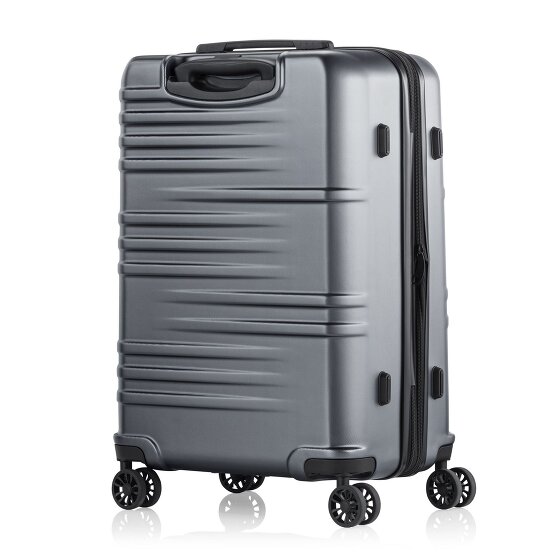 Pack Easy Mena 4 Rollen Trolley 64 cm mit Dehnfalte