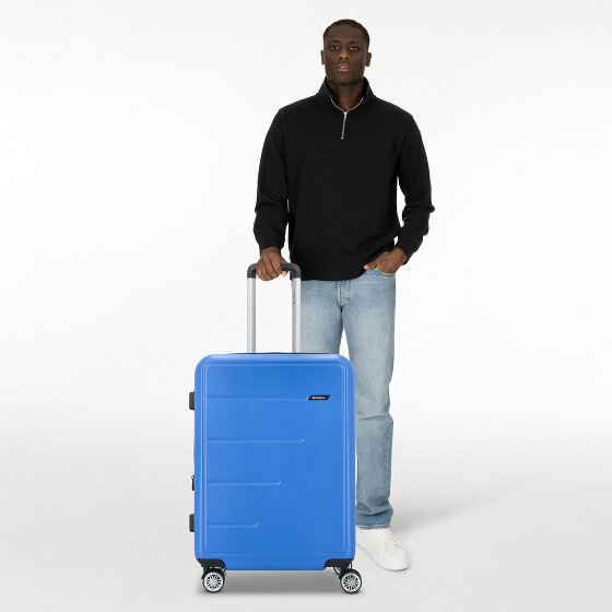 Gabol Future Plus 4 Rollen Trolley 66 cm mit Dehnfalte