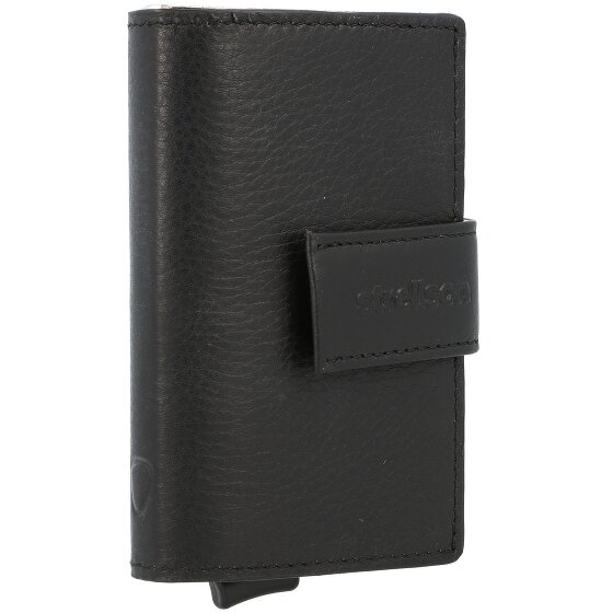 Strellson Carter c-two Kreditkartenetui RFID Schutz Leder 7 cm