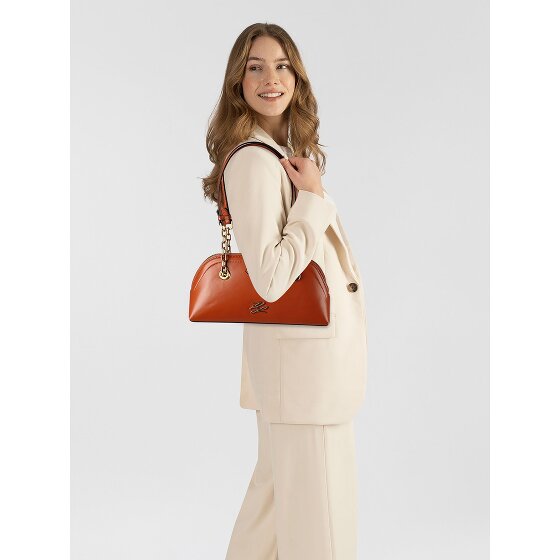 Karl Lagerfeld Autograph Schultertasche Leder 30 cm