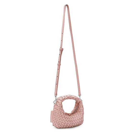 LES VISIONNAIRES Greta Micro weave Handtasche Leder 20 cm