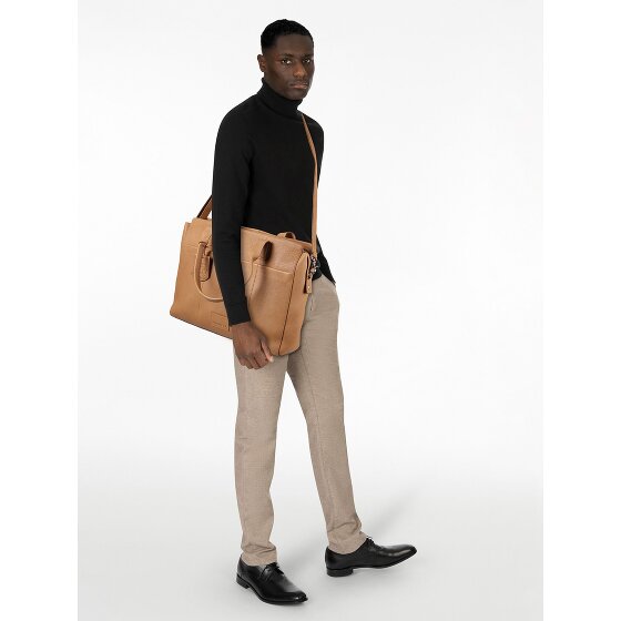Burkely Soft Skylar Shopper Tasche Leder 40 cm Laptopfach